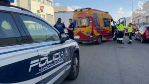 Nave industrial en Villaverde tras accidente laboral grave