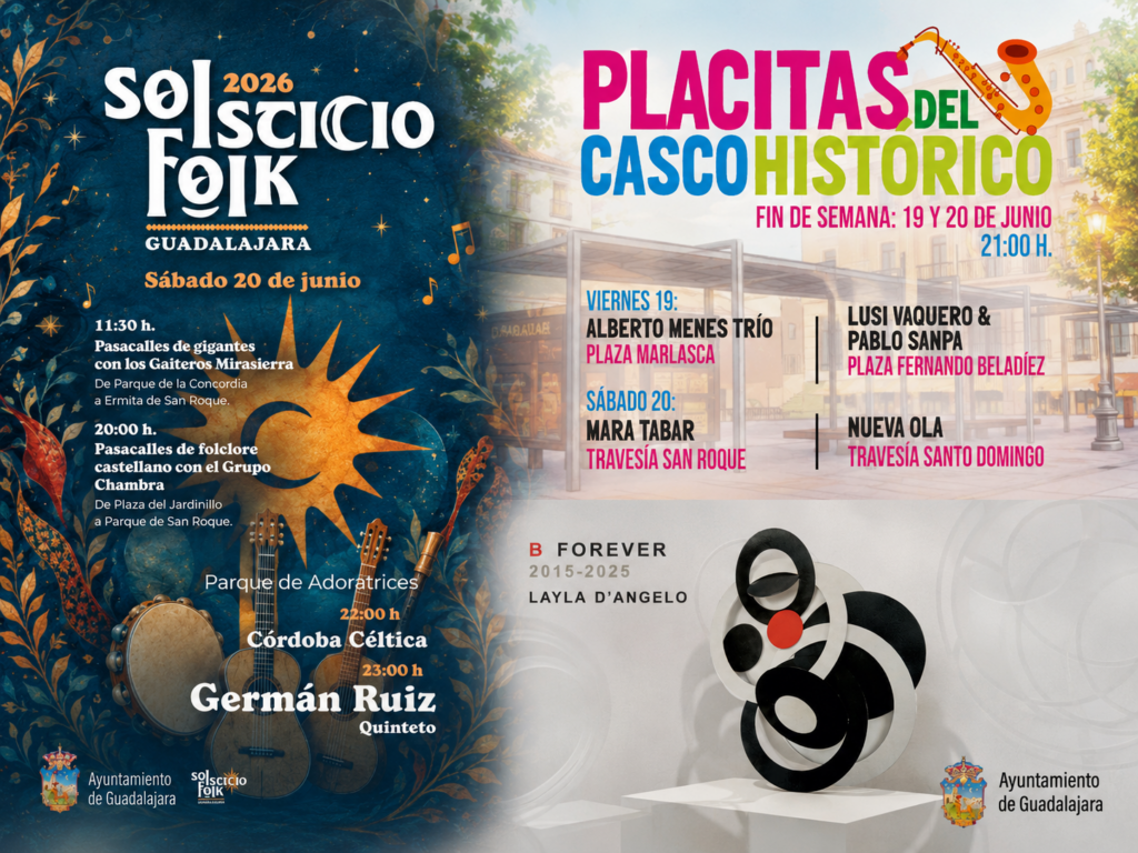 Concierto al aire libre en Paseo San Roque Guadalajara