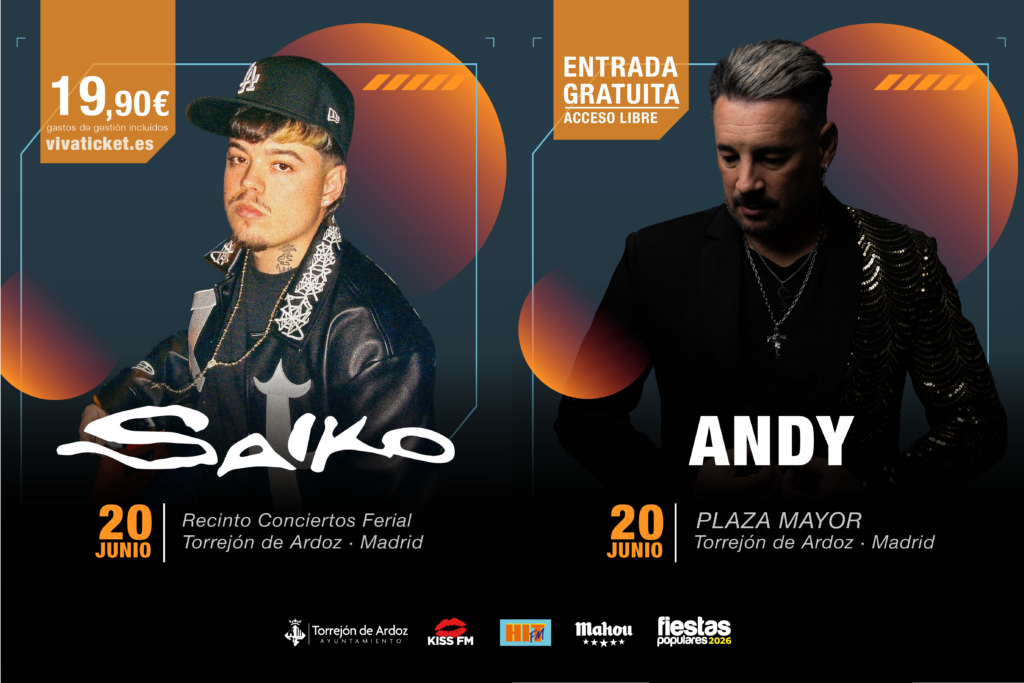 Concierto de Saiko en Recinto Ferial de Torrejón de Ardoz