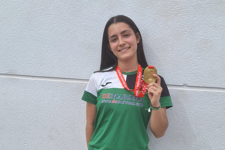 Nadia Martín salto longitud campeonato Madrid Arganda 2026