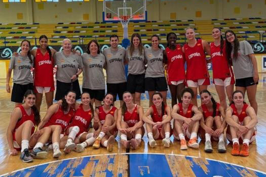 Pabellón José Antonio Paraíso en Torrejón partidos selección femenina sub-17