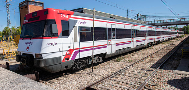 Vías de tren entre Torrejón y Alcalá de Henares tras incidencia