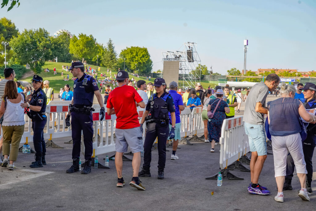 Agentes de seguridad en Fiestas Populares Torrejon de Ardoz