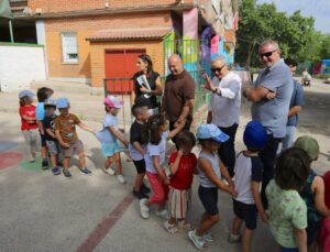 Niños participan en programa Juega en Verano en Coslada