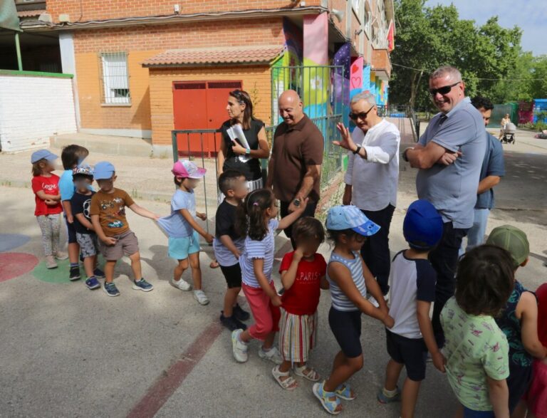 Niños participan en programa Juega en Verano en Coslada
