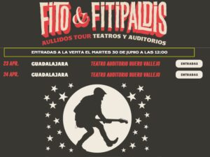 Fito y Fitipaldis en concierto en teatro Buero Vallejo Guadalajara