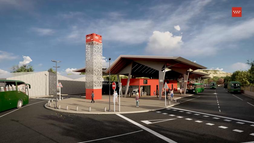 Nuevo intercambiador comarcal en Via Complutense Alcalá de Henares