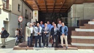Vista del proyecto Data Center en construcción en Mora Guadalajara