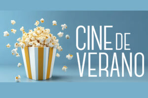Proyección de cine al aire libre en plaza de toros Torrejon