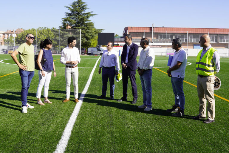 Nuevo campo Vicente Otero en Ciudad Deportiva Joaquin Blume Torrejon