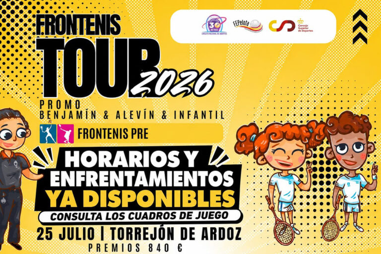Partido de frontenis en Ciudad Deportiva Joaquin Blume Torrejon