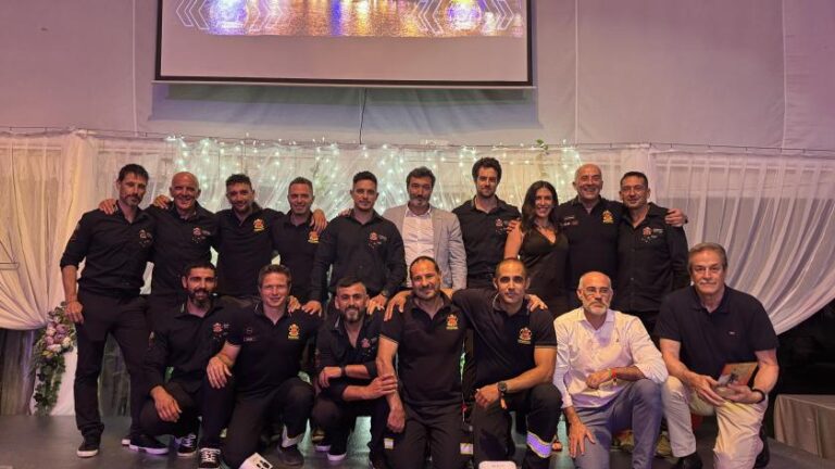 Equipo bomberos Madrid en competición rescate ENRATT 2026