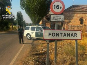 Comercio en Fontanar con presencia policial tras robo intimidacion