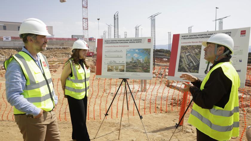 Construcción hospital Sierra Norte en Lozoyuela Madrid 2027