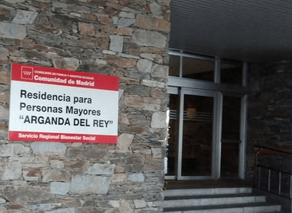 Residencia de Arganda del Rey acogiendo evacuados de Zarzalejo