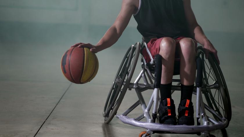 Sede Comunidad de Madrid con anuncio ayudas deportes discapacidad