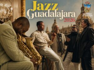 Escenario Teatro Buero Vallejo conciertos jazz Guadalajara
