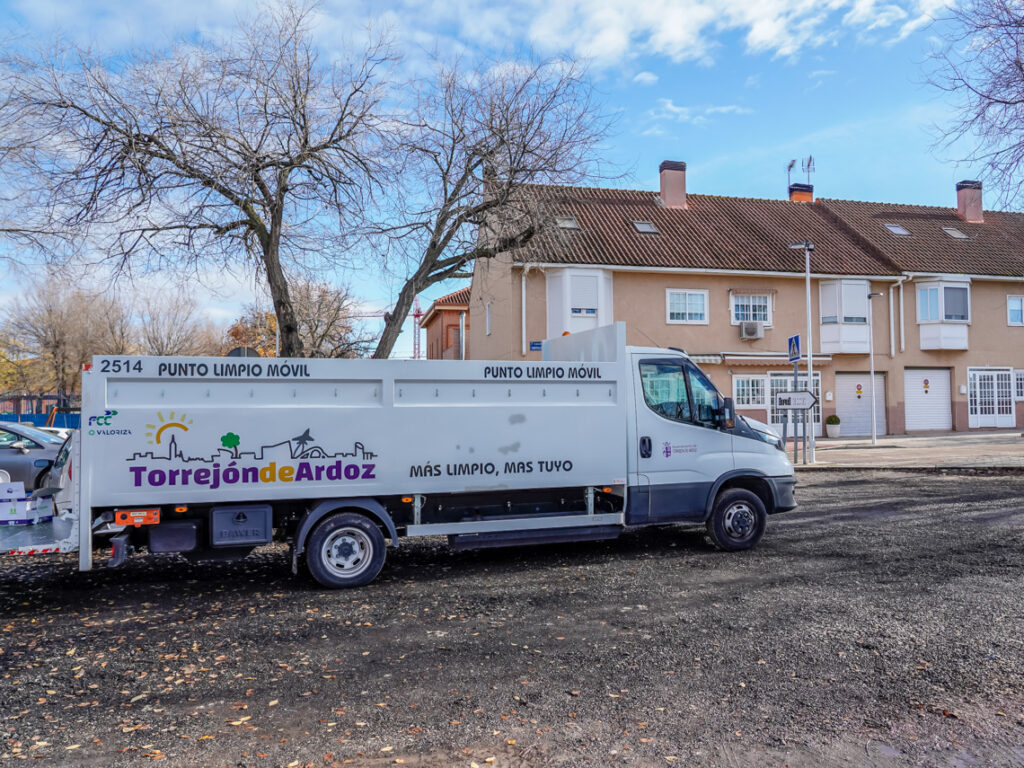 Punto Limpio en Torrejón de Ardoz para reciclaje residuos especiales