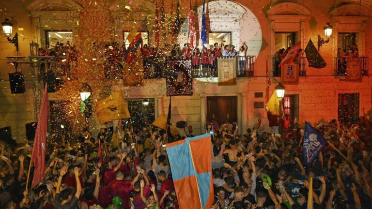 Vista general de celebraciones ferias en Alcalá de Henares