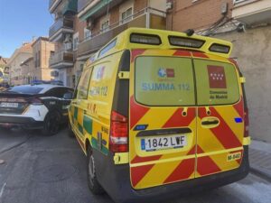 Calle Virgen de la Soledad en Mejorada del Campo tras atropello
