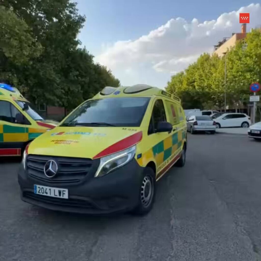 Rescate en piscina urbanizacion Arganda del Rey emergencia medica