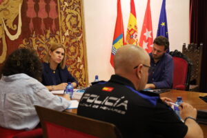 Dispositivo de seguridad con agentes y drones en Alcalá de Henares