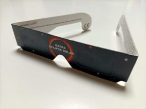 Gafas solares distribuidas en la II Feria de la Salud Guadalajara