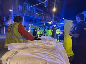 Atropello en calle Ciudad de Barcelona Madrid este madrugada