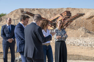 Obras de construcción de un centro de datos en Alcalá de Henares